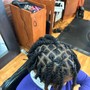 Starter Locs ( two strand twist or coils)