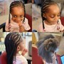 Kid's styles ages 3-10 cornrows and twists for boys and girls