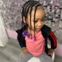 Jumbo knotless box braids