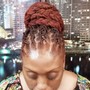 NATURAL HAIR DOUBLE TWIST