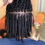 Large Knotless Box Braids