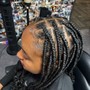 Box Braids medium knottless