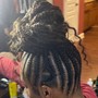 Braided Ponytail 14-16 braids