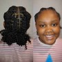 Ponytail (relaxed hair)