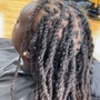 30-60 minutes Loc Styling