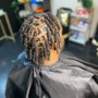 Cuban twist loc styles