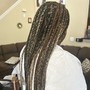 Box Braids touch up