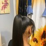 Ponytail with Weave