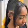 Ponytail with Weave