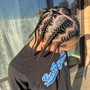 Large size box braids