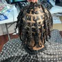 Half French Braids Half Box/knotless