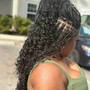 Small boho braids plus hair