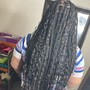 Kid's Braids to the back