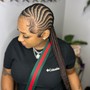 2 Feed In Braids