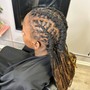 2 Feed In Braids