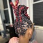 2 Feed In Braids