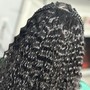 half Sew In half feed in braids