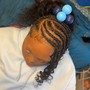 Kids weave/braid style