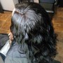 Shampoo, trim, and Silk Press (Option #3)