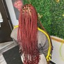 4 feed ins Braids