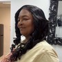 Sew in with leave out