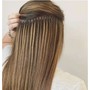 Tape-in hair extensions