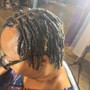 Kid's loc retwist