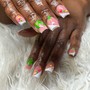 Colored Acrylic Nails (short)