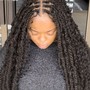 Starter locs with your natural hair