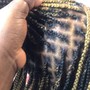 Small Knotless Braids