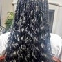 Quick Weave with leave out