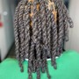 Women (Natural Hair) Two Strand Twist