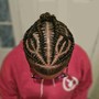 Natural Hair Cornrows