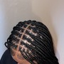 Womens Jumbo Box Braids