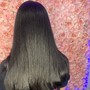 Silk Press long hair