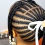 Kid's Braids (without weave)