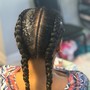 Braided Heart Cornrow Stitch Braids