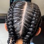 Feed In French Braids (2-4)