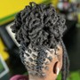 Deluxe wash, retwist, deluxe style