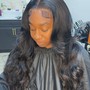 Wig closure installation