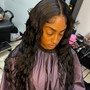 Wig closure installation