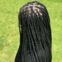 Large knotless Braids