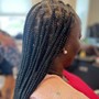 SMedium knotless  Braids - shoulder length