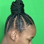 SMedium knotless  Braids - shoulder length