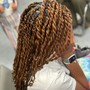 2 Strand Twist w Extension Hair