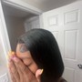 Lace front wig install