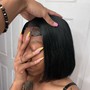 Lace front wig install