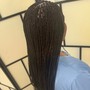 Straight back Braids