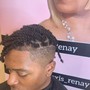 Shampoo, Loc Maintenance (Retwist), Style, and Fade Haircut