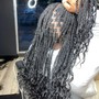 Knotless Box Braids (Medium)